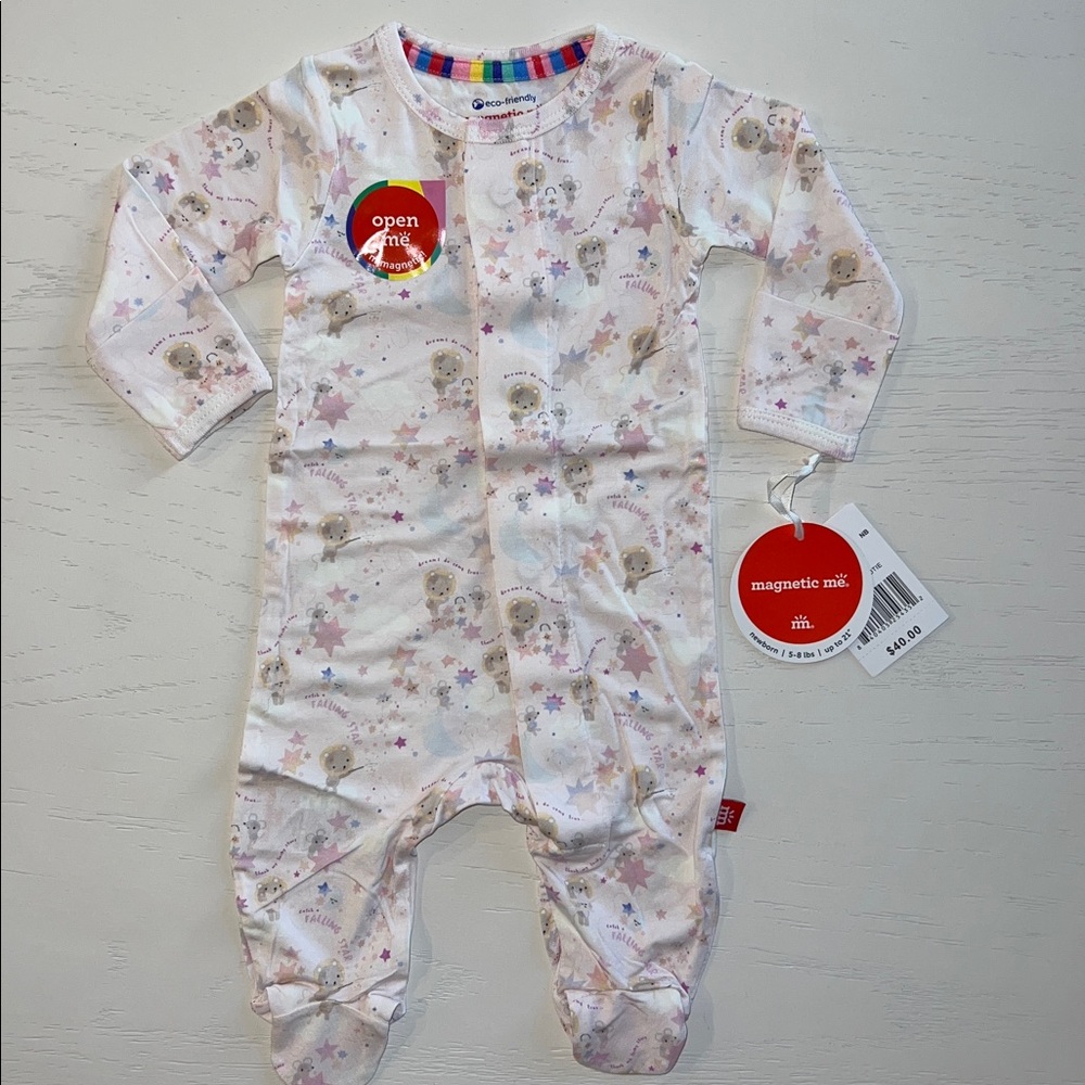 Magnetic Me Star Catcher Animals Footie 6-9 months